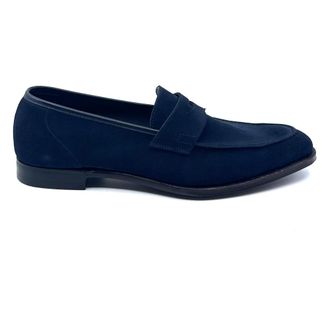 Crockett & Jones Dames, Schoenen, Blauw, Maat: 40 1/2 EU Leer