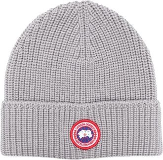 Canada Goose Arctic Disc Knitted Wool Beanie
