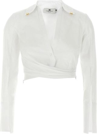 Elisabetta Franchi Cropped Shirt