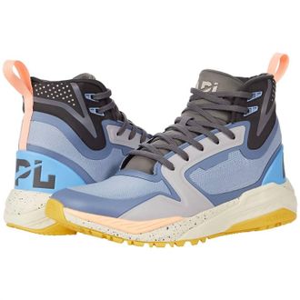 Athletic Propulsion Labs Womens Techloom Defender Sneaker Shoe In Frozen Grey/raindrop/pristine