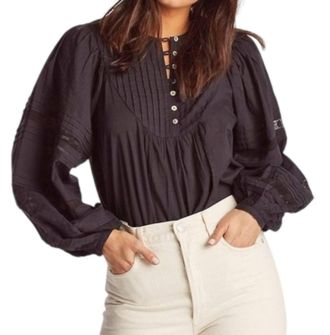 Cleobella Ayleen Blouse In Black
