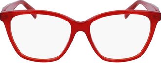Longchamp Rode Brillenmontuur - unisex - Brillen - Rood - 52 MM - Accessoires
