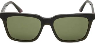 Emporio Armani Occhiali da sole squadrati - Verde