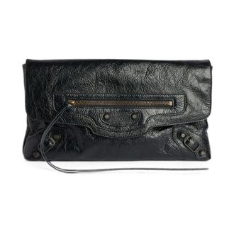 Balenciaga Le City Clutch - Bags - Mujer - Negro - ONE SIZE