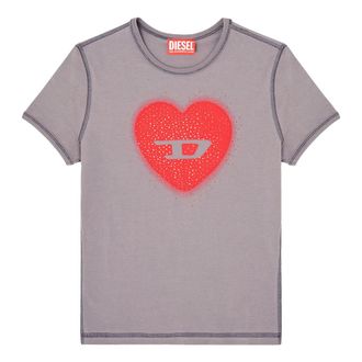 Diesel Mujer, Camisetas, Gris, Talla: S