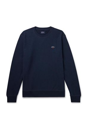 Noah Logo-Embroidered Cotton-Jersey Sweatshirt