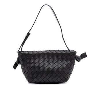 Bottega Veneta Knoop Crossbody Geweven Tas