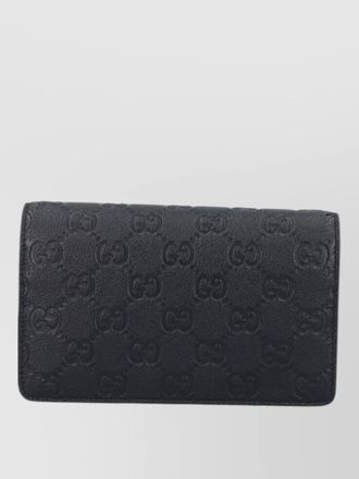 Gucci compact wallets and cardholders adjustable strap