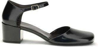 The Row Rubber Mid Heel Womens Pumps