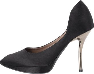 Lanvin Lanvin Womens Satin Pointed-Toe Platform Pump (Authentic Pre-Loved)