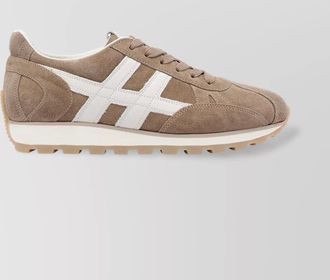 Hogan low top sneakers round toe