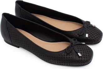 Bottero Botsamya Ballet Flat in Preto at Nordstrom, Size 10