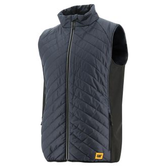 CAT Unisex Trades Hybrid Navy Gilet - Size Small