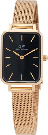 Daniel Wellington Quadro Quartz Black Dial Ladies Watch DW00100557