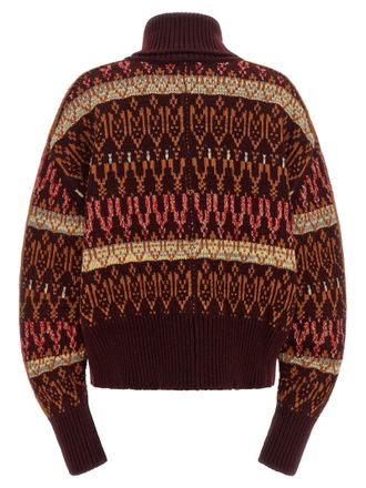 Dries Van Noten Teda Cardigan - Burgundy