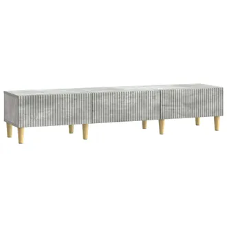 vidaXL Mueble De Tv Con Caj&oacute;n Gris Hormig&oacute;n 147 X 34,5 X 30 Cm Vidaxl