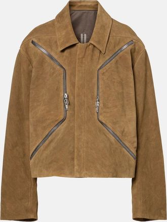 Rick Owens Blixa suede jacket