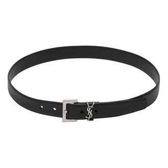 Saint Laurent Belts, female, Black, Size: 90 CM Stylish Belt for Men and Women
