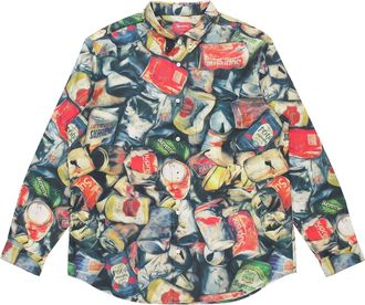 SUPREME Cans Shirt Multi-Color SUP-SS21-670