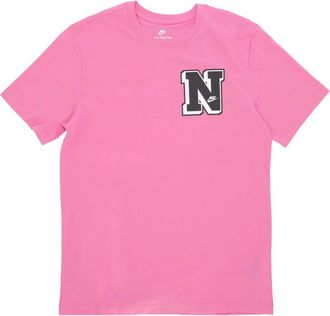 Nike Speels Roze Sportkleding Tee - Heren - Sportshirts - Roze - S - Katoen - Fitness