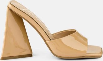 London Rag lovebug triangular block heel sandals