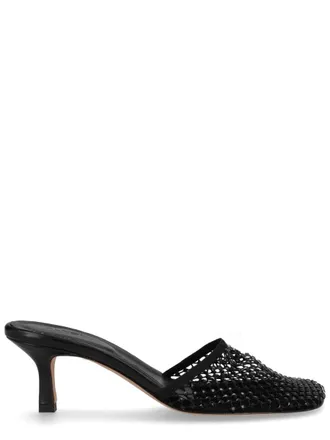 Alysi Neutrals pointed Toe Mesh Sandals