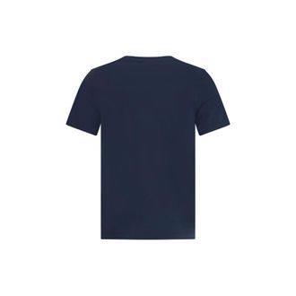 Maison Kitsun&eacute; Womens Blue Cotton T-Shirt