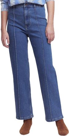 Boden Pintuck Column Leg Jean