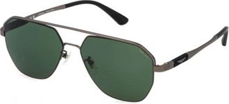 Police Authentieke Splp 30 0627 Bril - unisex - Zonnebrillen - Grijs - 59 MM - Accessoires