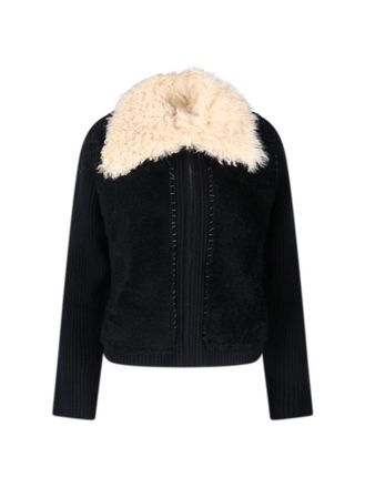 Marni Montone Collar Cardigan - Black