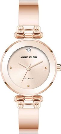 Anne Klein Classic Rose Gold-tone Dial Ladies Watch AK-5140RGRG