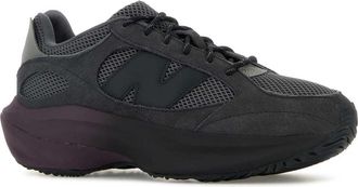 New Balance Unisex Dark Grey Suede And Mesh Wrpd Sneakers Phantom