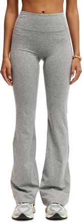 Cotton On Womens Active Ultra Soft Studio Flare in Dark Grey Marle at Nordstrom, Size X-Small