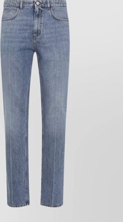 Marni five-pocket denim trousers featuring belt loops