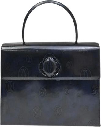 Cartier Pre-owned Handbags, female, Blue, Size: ONE SIZE Pre-owned Happy birthday handbag