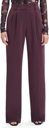 Favorite Daughter The Favorite Pants in Burgundy Dahlia at Nordstrom, Size 14