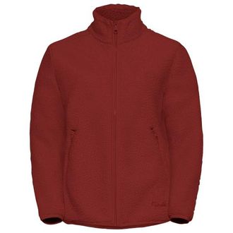 Jack Wolfskin High Curl Jacket Fleecejacke f&uuml;r Damen | rot