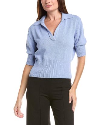 Proenza Schouler Reeve Polo Sweater