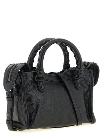 Balenciaga City Top Handle Bag - Black