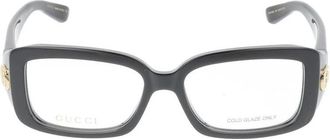 Gucci Glasses, female, Black, Size: 53 MM Gg1406O Eyeglasses