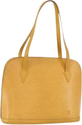 Louis Vuitton Pre-owned Tote Bags, female, Yellow, Size: ONE SIZE Pre-owned Tote Bag