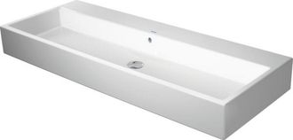 Duravit Lavabo Vero Air Wash Duravit 120x47cm, Con Rebosadero, Con Banco