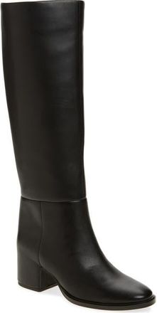 Nordstrom Hanna Tall Boot in Black at Nordstrom, Size 7.5 Regular Calf