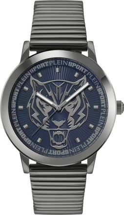 Plein Sport Tiger Motif Watch - Heren - Horloges - Blauw - ONE Size - Accessoires