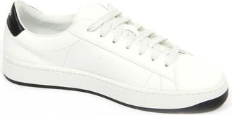 Kenzo Leren Veterschoenen - Dames - Sneakers - Wit - 37 EU - Schoenen