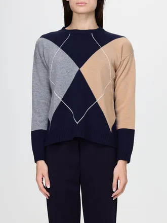 KANGRA Argyle Wool Crewneck Jumper