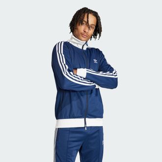adidas Originals Mens Adicolor Classics Track Top - Dark Navy Cotton - Size X-Small