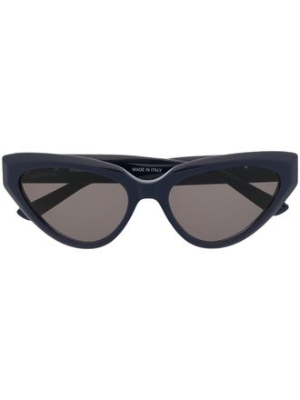 Balenciaga Occhiali da sole cat-eye - Blu