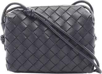 Bottega Veneta Pre-owned Bottega Veneta Mini Lambskin Intrecciato Loop Camera Bag Ladies VD7CPN1AY142JT0T