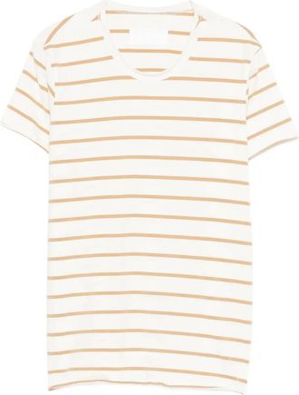 Labo Art T-shirt Rico a righe - Bianco